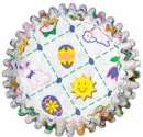 Easter Patchwork Cupcake Papers